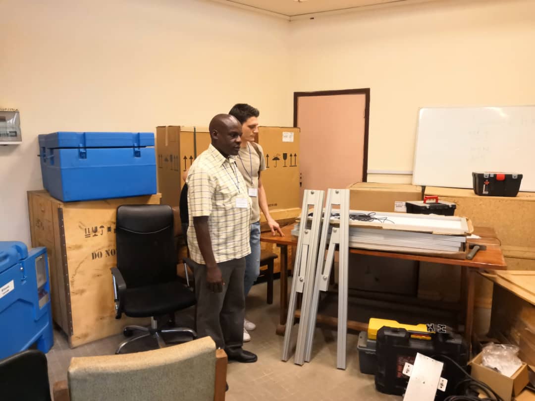 LOGIVAC's tweet photo. SHORT Training for
Cold Chain Equipment Optimisation (CCEOP) Platform inspection.
Objective: Provide to @Intertek Italy inspectors who can ensure that the CCEOP equipment is properly installed and functioning. @htraore3 https://t.co/t3sR4FFQil