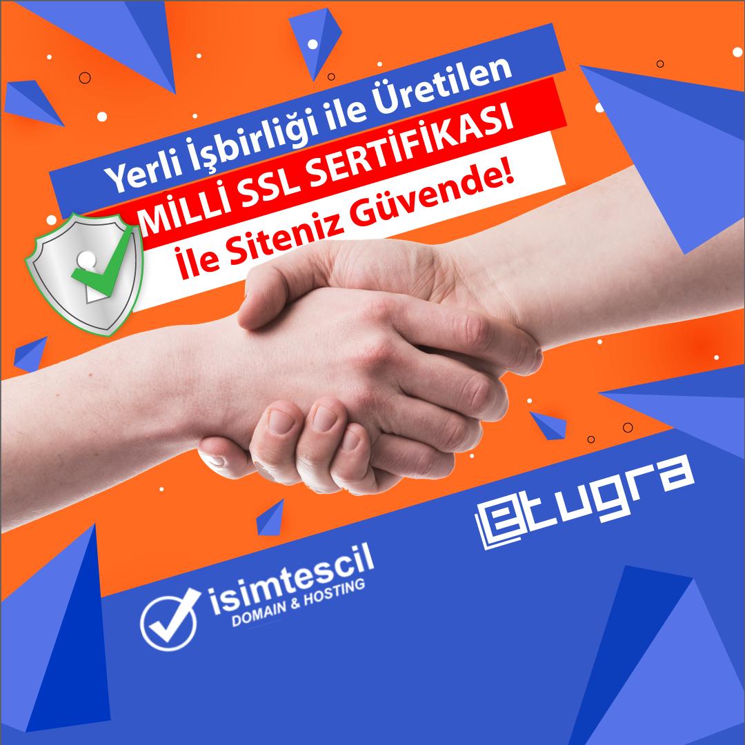 Yerli İşbirliği ile üretilen MİLLİ SSL SERTİFİKASI ile Web Siteniz güvende
#Etugra #kepkur
e-tugra.com.tr