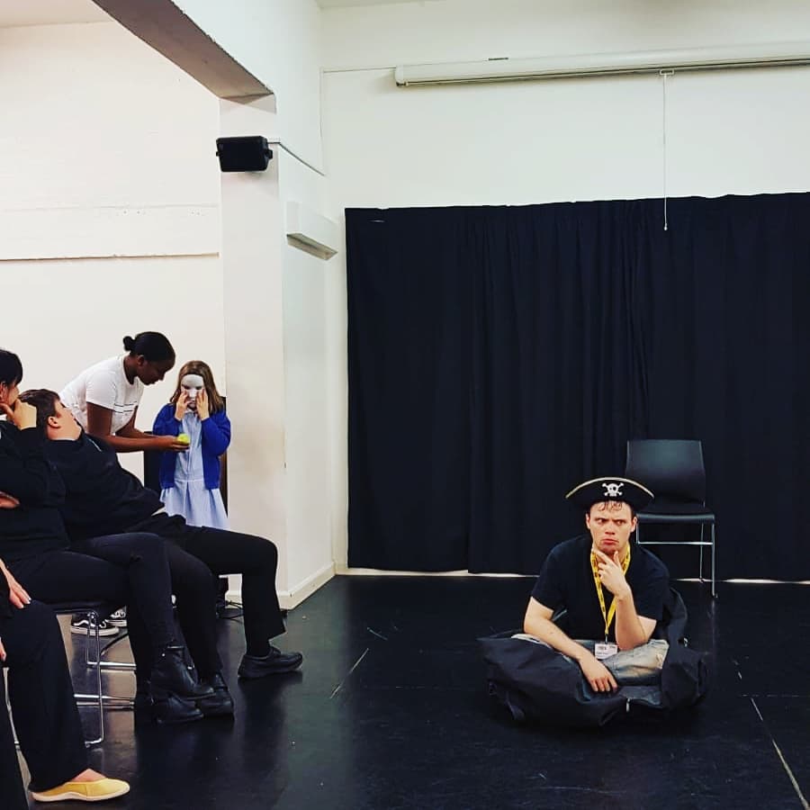 Open_Theatre_Co's tweet photo. Here are some photos from our Open Mac sessions yesterday, exploring 'What's in the bag?' We are creating some performance work to be shared at The REP Open Day on 22nd June! #openmac #openday #performance #whatsinthebag https://t.co/drVzo8jDCR