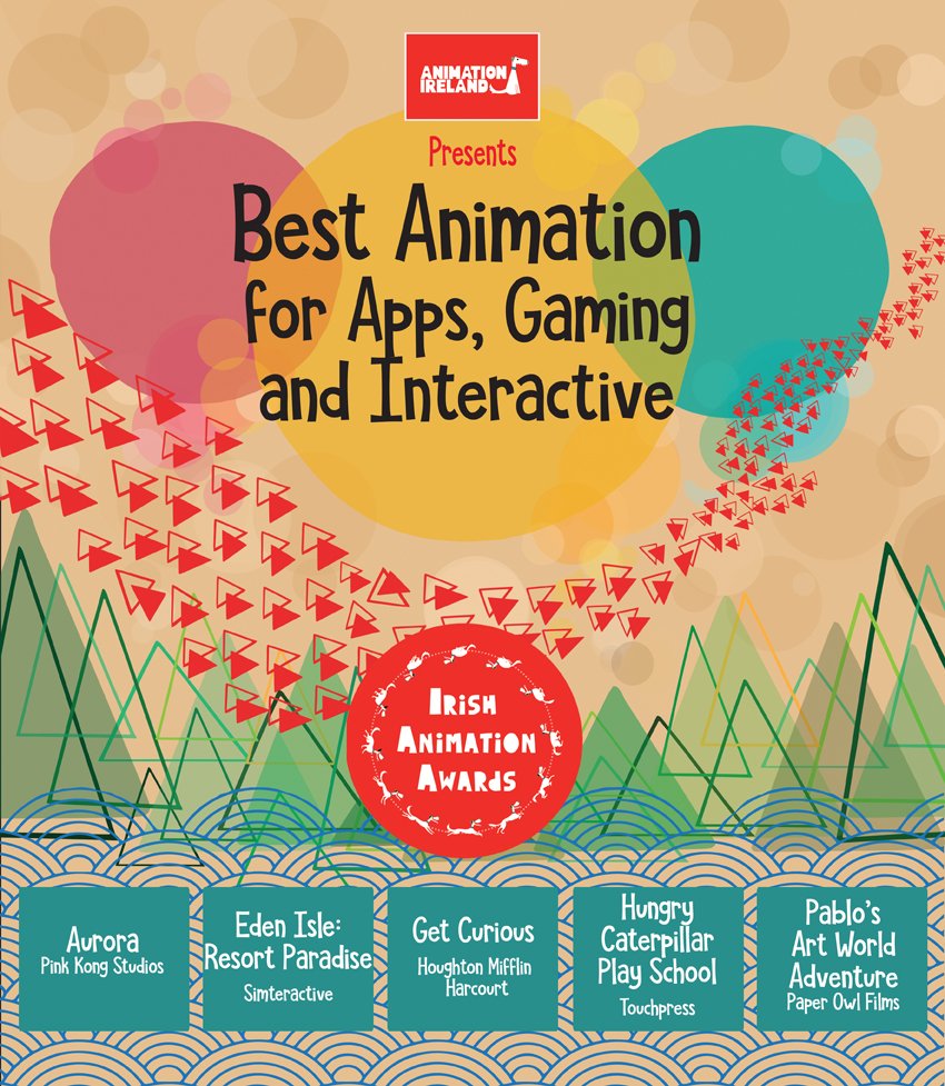 IrishAnimAwards's tweet photo. One of our newer categories this year celebrates Best Animation for #Apps #Gaming #Interactive See who our talented nominees are😎
#AnimationIreland @DingleFilmFestival @ANIMATIONDINGLE @RTEjr @ScreenIreland @AniSkillnet @philipleelaw @screenskillsire @celaction #BrophyGillespie https://t.co/Jkc8NU7iad