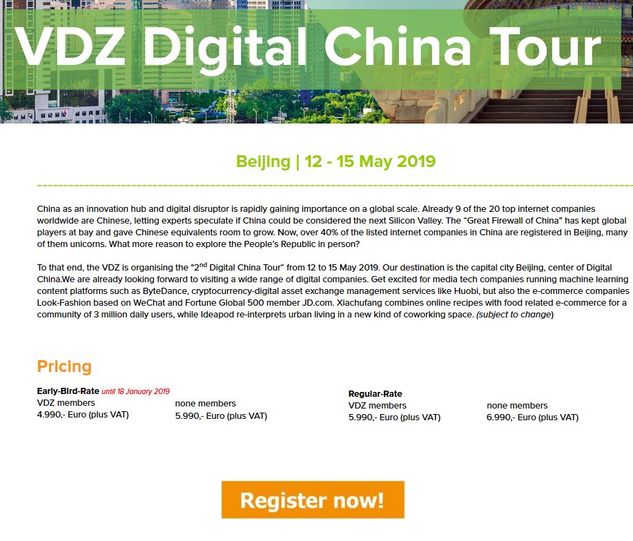Alle Gründe die digitalen Key-Player der Volksrepublik #China mit der  #VDZ Digital China Tour am 12. -15. Mai persönlich zu erkunden gab Dr.  <a href="/tulampham/">Teo Pham</a> auf dem #VDZPS18. Hier noch einmal zum Nachschauen!  youtu.be/1sO1KS8FK8s