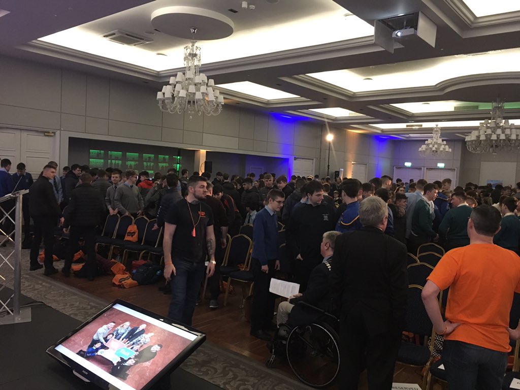 Graham McCormack #TeenTalksCork on mental health, bullying and as a child he didn’t ‘fit in’ 
How drugs, alcohol &amp; self harm led to rehab &amp; realisation his life was in a spiral #mentalhealth #HealthyCork #TY