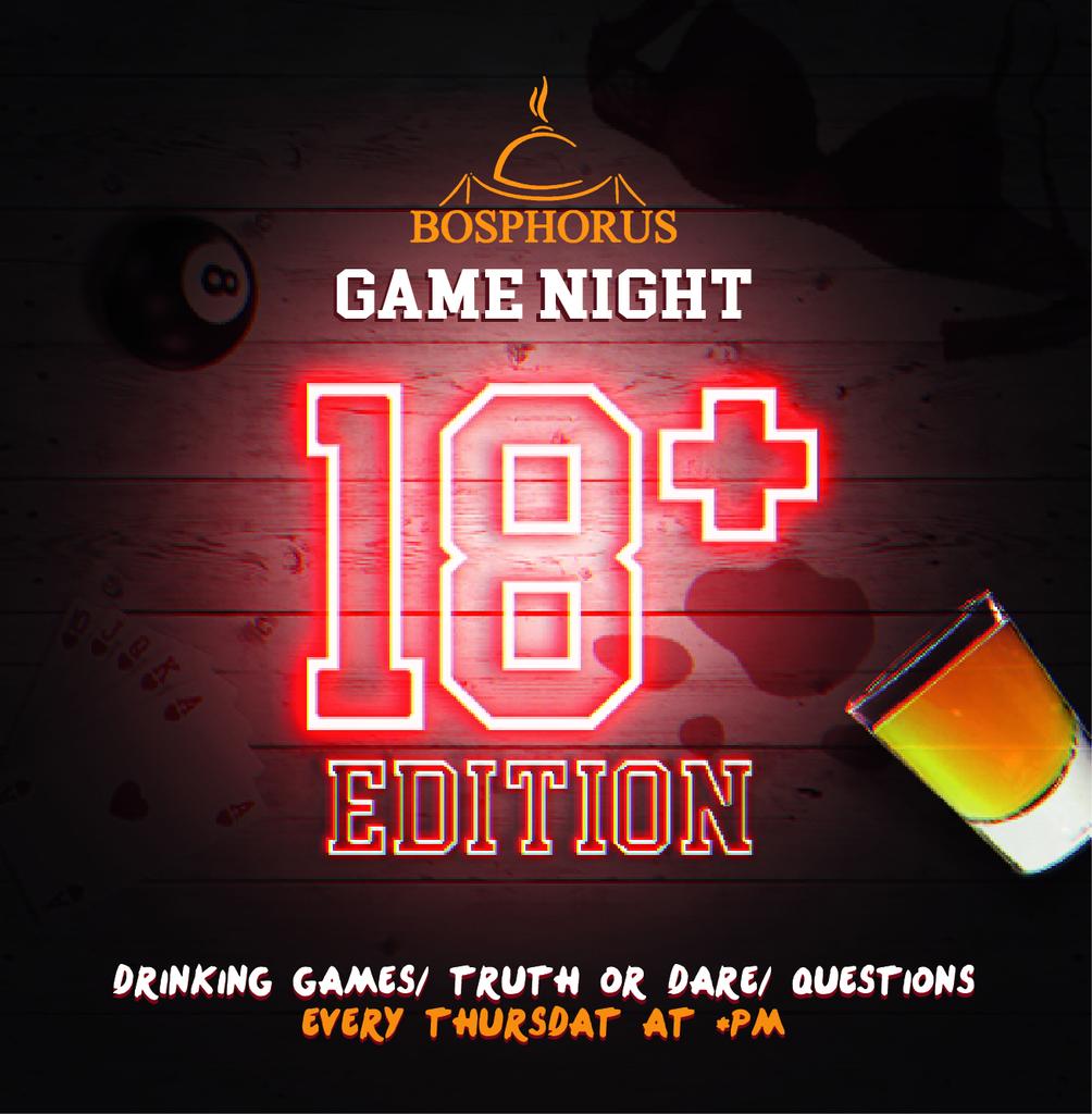 Bosphorus_gh's tweet photo. Half Price on all cocktails all night, playing your favourite games for free, with the coolest people in Accra! And oh, we got 18+ games too! See you tonight. #BosphorusGameNights https://t.co/MXNZmwXWAd