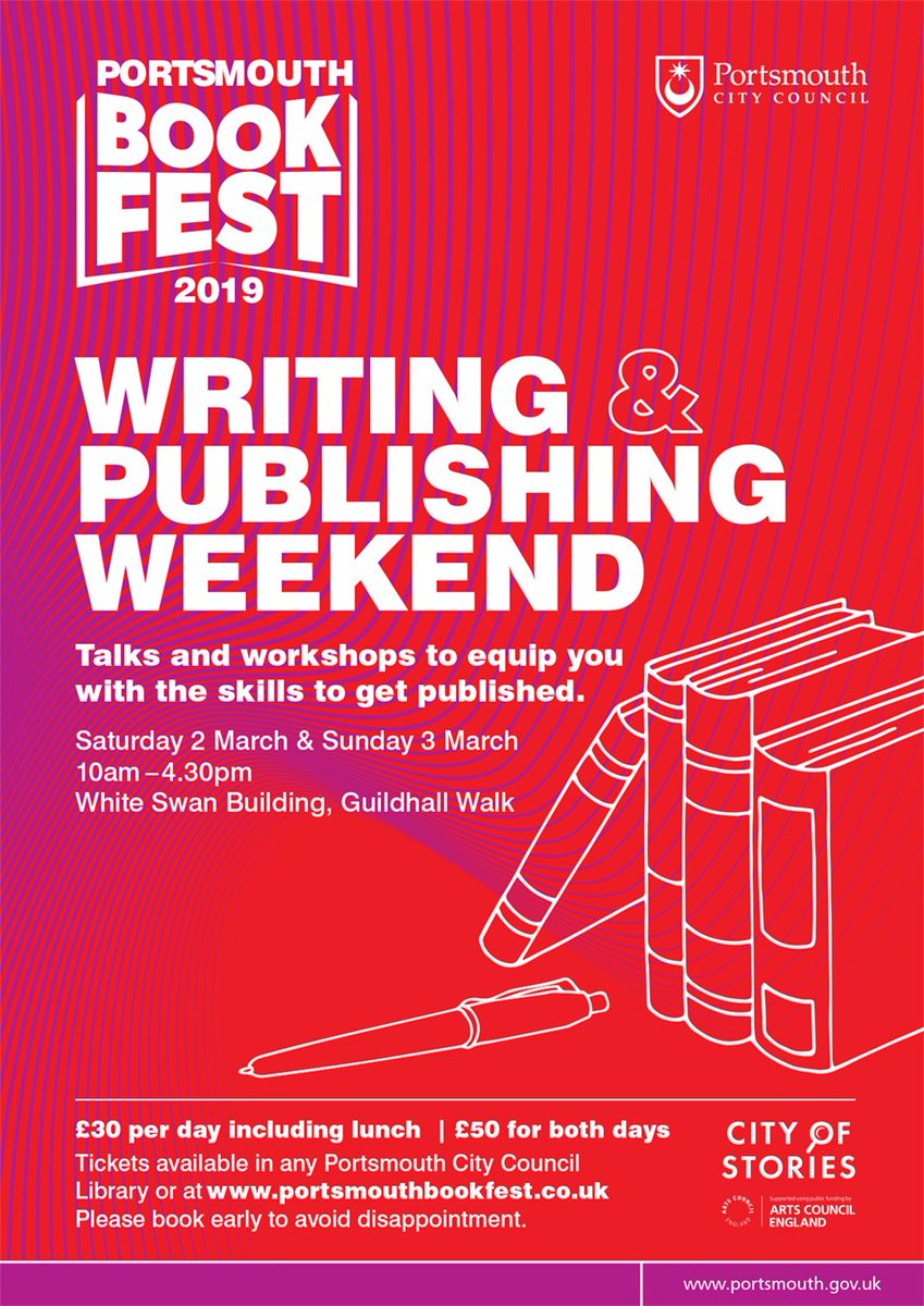 @PompeyBookfest Just done a phone radio interview with @BBCRadioSolent about the Publishing Weekend bit.ly/2UaWrYS for their events listing. 
#whatsonportsmouth #portsmouthevents