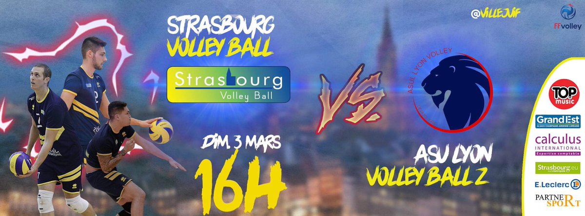 Strasbourg Volley tweet media