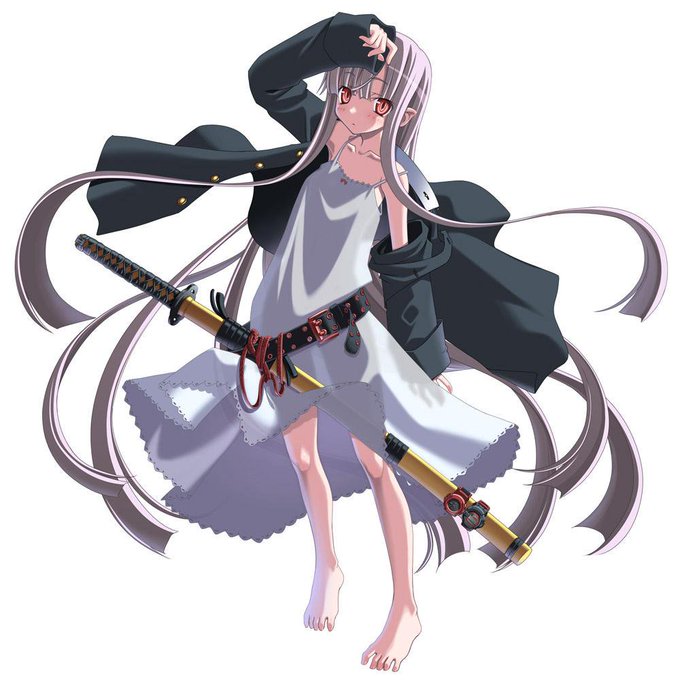 刀持ち少女 刀を預かってくれる 