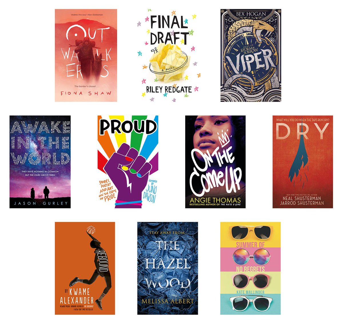 readingagency's tweet photo. We’re very excited to share our Top 10 Volunteer Reads list, featuring 10 brilliant YA titles recommended for young volunteers supporting the #SummerReadingChallenge 2019! Take a look at the collection here: https://t.co/lcNQHkWItE https://t.co/MQEGacFWQK