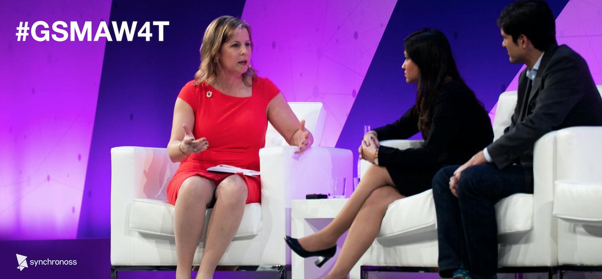 Synchronoss's tweet photo. Insightful, impactful and thought-provoking sessions were the highlight of this year's #GSMAW4T Summit here at #MWC19. #GenderDiversity #WomenInLeadership @ClarkMaryP https://t.co/mdxUrGdC8a