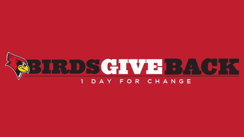 IllinoisStateU's tweet photo. An anonymous donor wants you to help spread the word about Birds Give Back. The donor will give $25 for every retweet of this post up to $1,500. Help us spread the word and add to our giving day totals! #BirdsGiveBack https://t.co/frAeLoC2ca