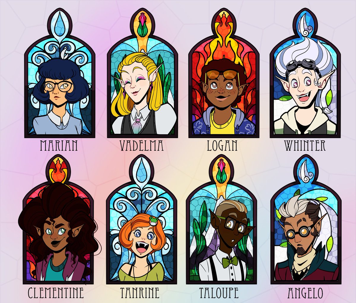 I was gonna make bio pics for the characters as they get introduced in ...