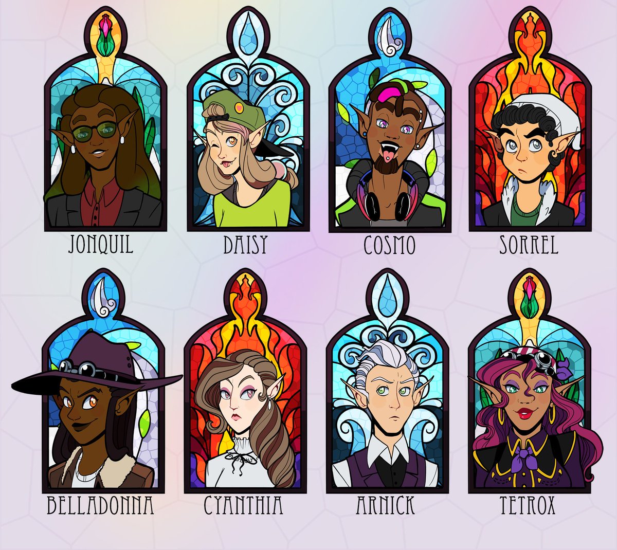 I was gonna make bio pics for the characters as they get introduced in ...