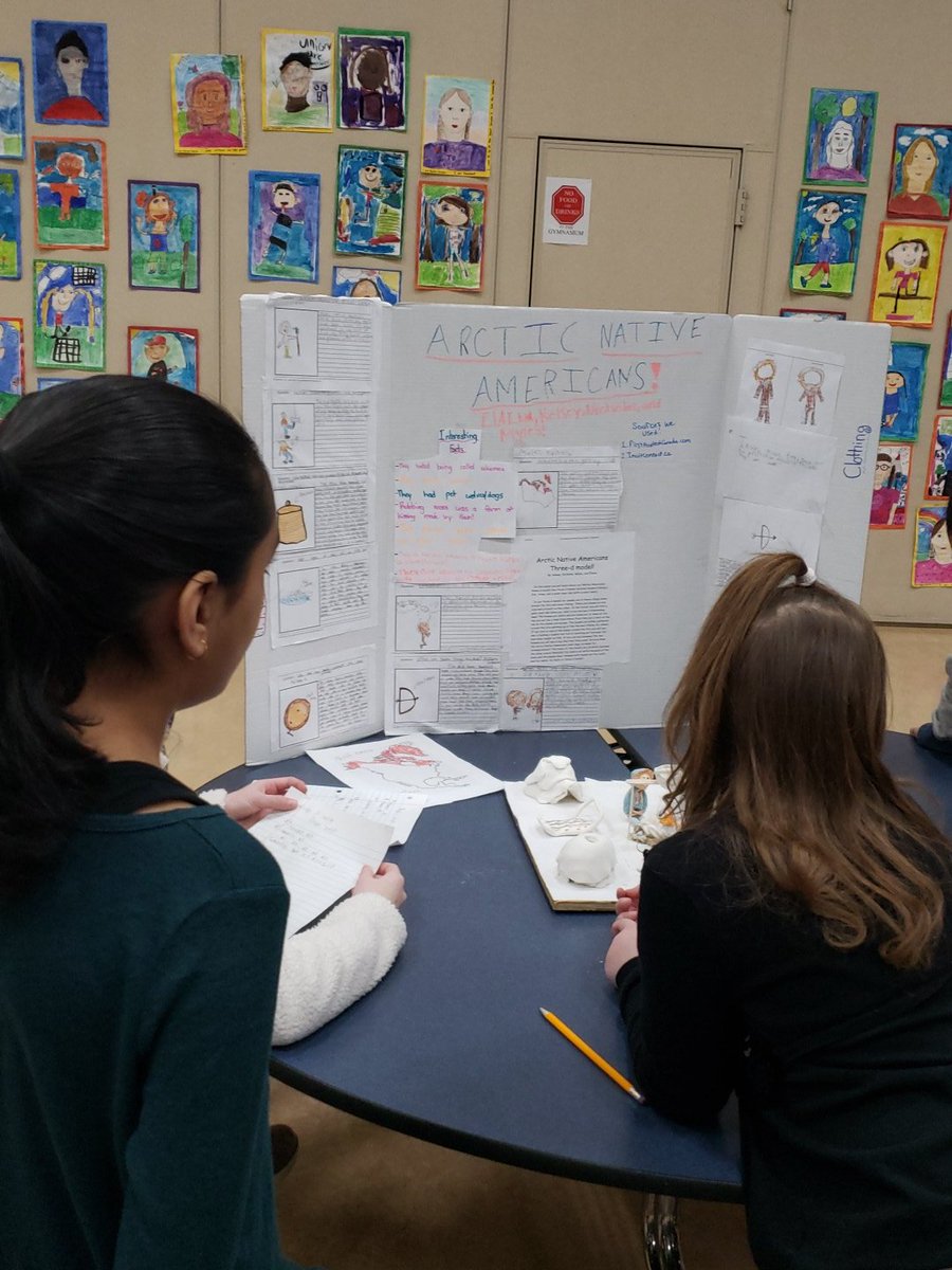 The day is here!!! Our Public display of our Native American PBL.  The kids are doing a great job sharing their learning while being role models for our 3rd grade audience. #WEareEmpowered #DLD #LakotaLearning #endeavorelementary #rocketproud #room405rocks