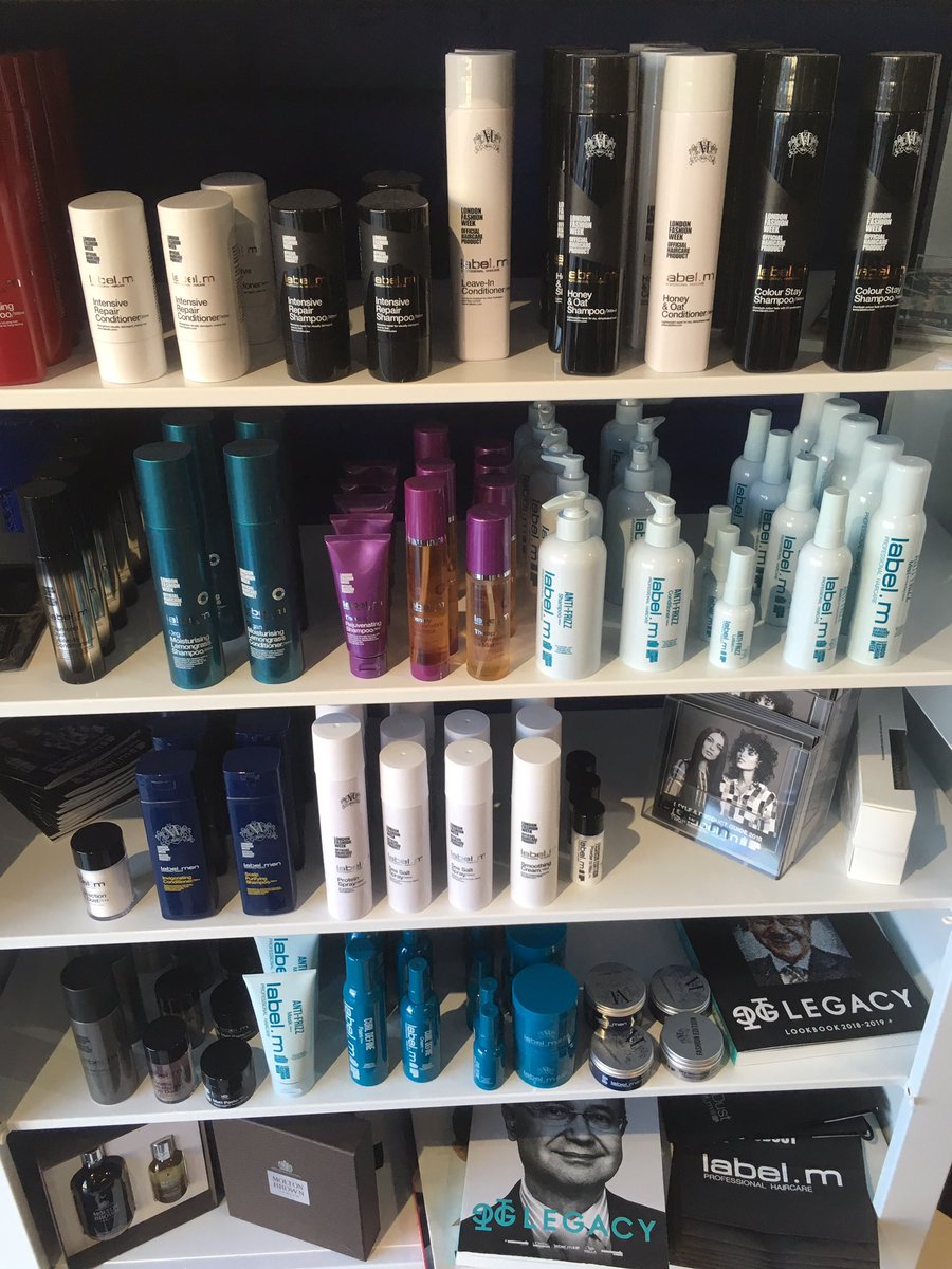 We love Label.m products!! Pop in and we can help you find the best products for you hair type!