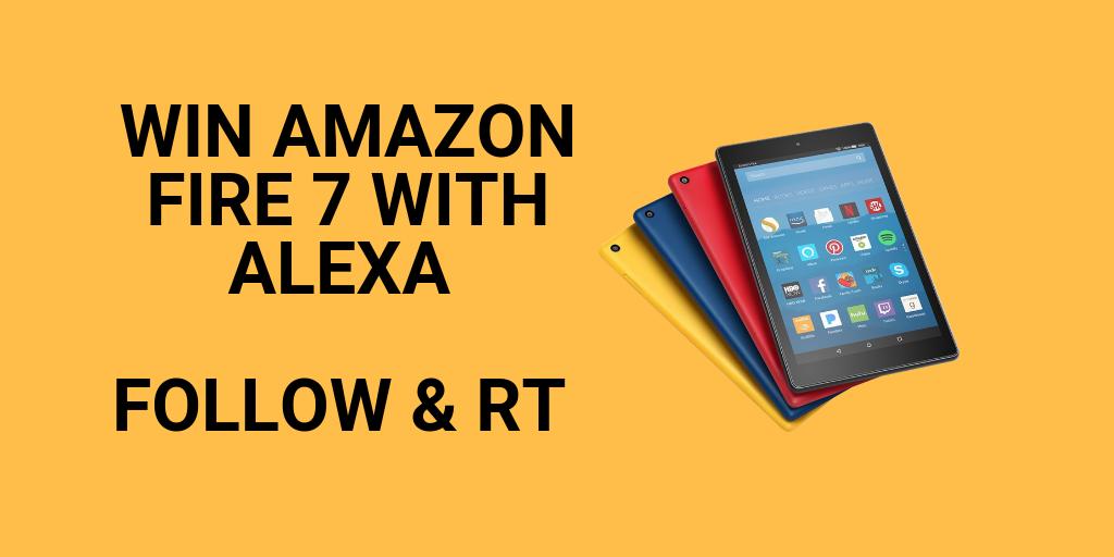 SapereBooks's tweet photo. Would you like to #win a Fire 7 with Alexa? Just RT &amp; follow us to be in with a chance! 

#Competition #Reading #CompetitionTime #GiveawayAlert #Giveaway #Freebie

Closing Date: March 10th https://t.co/UQxfhTxY7w