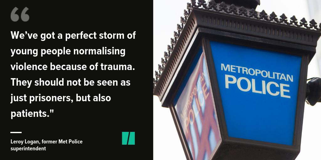 "A lot of these young people are suffering from adverse childhood experiences, and come from traumatised communities," <a href="/LeroyLogan999/">Leroy Logan MBE</a> told HuffPost UK huffp.st/FurHDuV