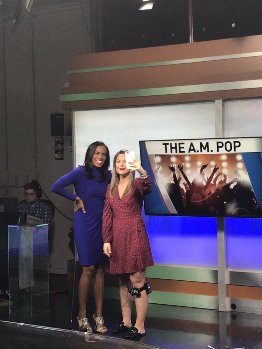 sarah3340's tweet photo. The last AM Pop! With @ArielleABC3340 and @megtomwx 😢 Right now on GMA! @abc3340 https://t.co/MySq5R5HP9