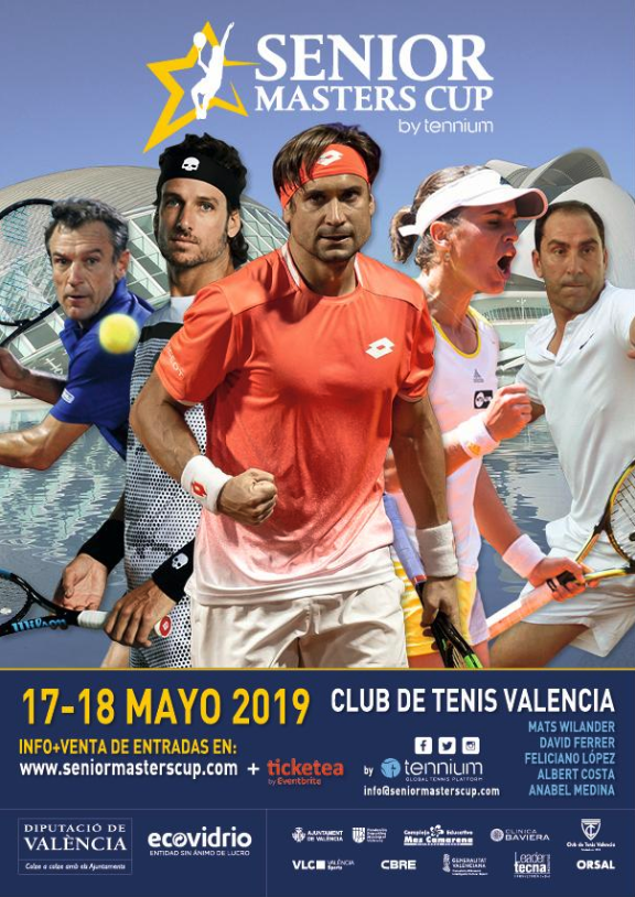 seniormastersc's tweet photo. ¡El #tenis de alto nivel llega también a #Valencia! 17 y 18 de mayo en el Club de Tenis Valencia #SMC19. ¡Consigue aquí tu entrada! 
https://t.co/xbcwrdqgNu https://t.co/37ZaLMwex6