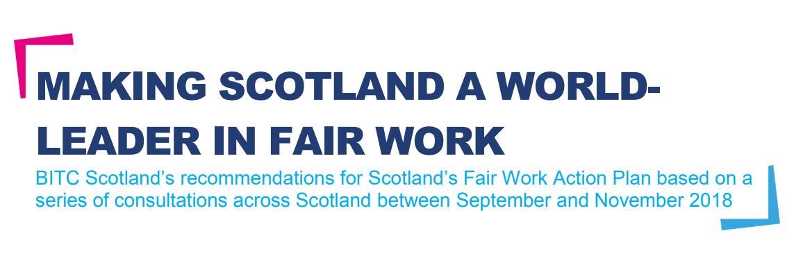 BITCScotland's tweet photo. As the voice of #responsiblebusiness in Scotland we look forward to continuing our collaboration with business, gov & civil society to help make Scotland a 🌍 leader in fair work. Read our news story on recent work with @scotgoveconomy https://t.co/hyUIuIlGOT #FairWorkScotland https://t.co/xUDwmwAYoD
