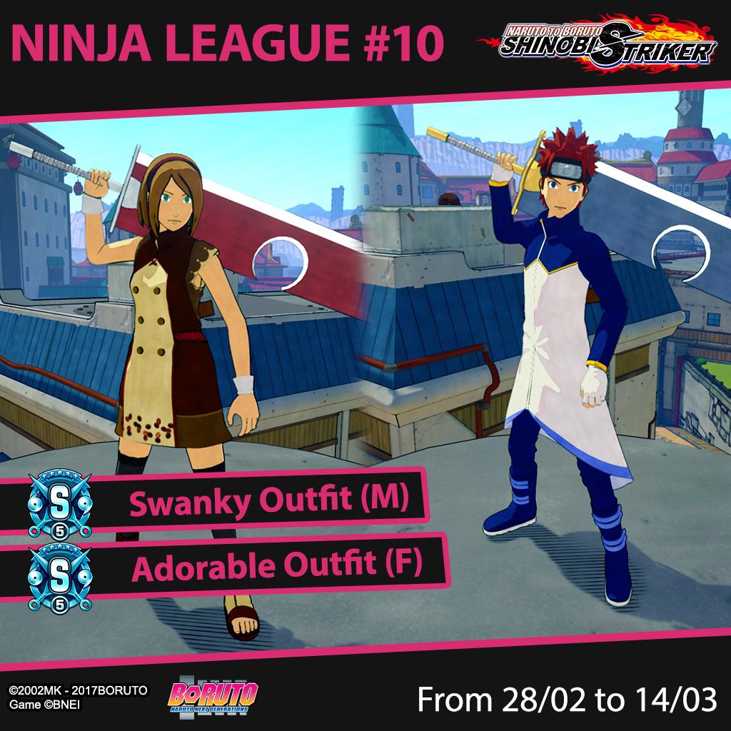 Naruto Video Games The Ninja League 10 Starts Now In Naruto To Boruto Shinobistriker Climb To The Top Of The Ninja World To Win Valuable Scrolls The Swanky Outfit And Naruto Video Games The Ninja League 10 Starts Now In Naruto To Boruto Shinobistriker Climb To The Top Of The Ninja World To Win Valuable Scrolls The Swanky Outfit And