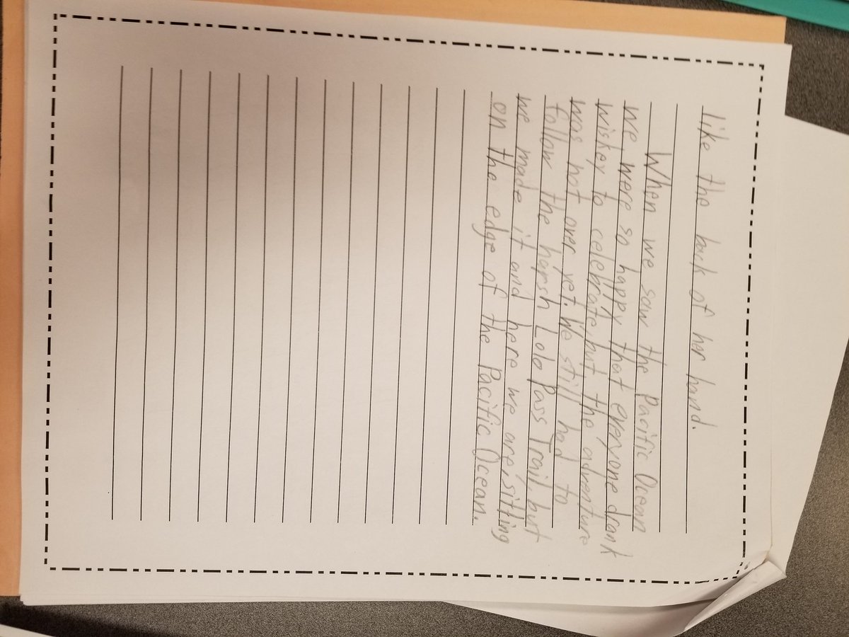 HNSonger's tweet photo. So proud of my students. Today ended our Lewis and Clark unit. They wrote journals as if they were someone on the expedition. Some shared their writings with the class today. (Also it was pajama day) https://t.co/wiXBIcWJXd