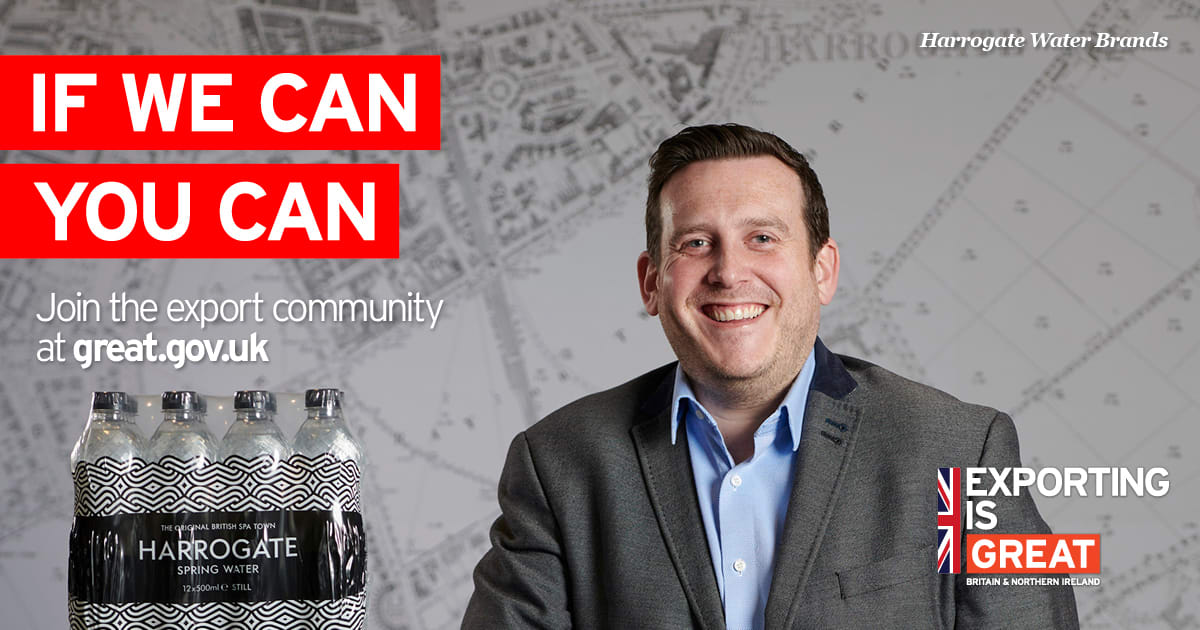 HarrogateSpring's tweet image. Harrogate Spring Water are proud to be part of the Export Champion Community. Our award-winning natural spring water is enjoyed all over the world, from the US to Japan! 🌏 #ExportingisGREAT #NPHExportChamps @tradegovuk_YH