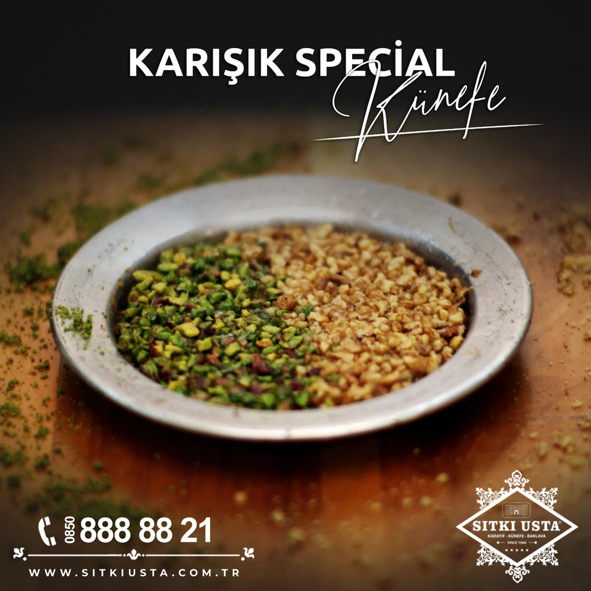 sitkiusta's tweet photo. Karışık Special Künefe... 😊
#sitkiusta #kadayıf #baklava #künefe #tatlıkeyfi #entatlianlar #diyarbakır https://t.co/iDx9Np5ZTW