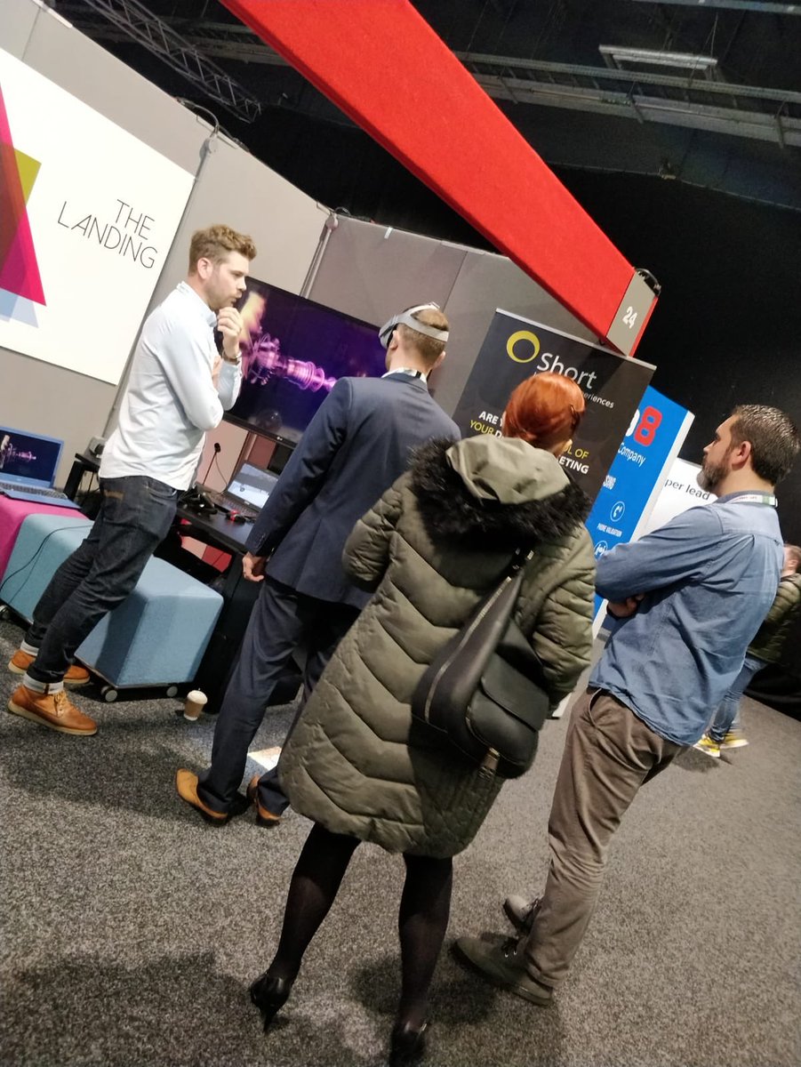 We have <a href="/RenegadeFort/">Renegade Fortress</a> and @shortcgi doing their thing today <a href="/MktgShowNorth/">Marketing Show North</a>! #AR, #VR, #CGI #Immersive!