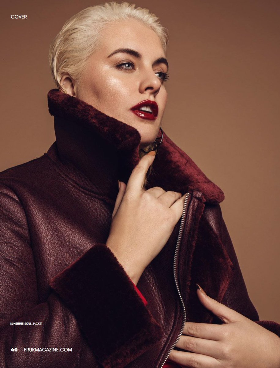 This months <a href="/frukmagazine/">FRUK MAGAZINE</a> cover girl @felicityhayward wearing our burgundy aviator 😍