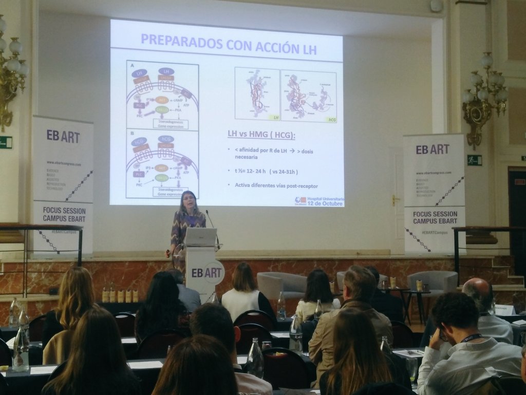 Las hormonas LH y FSH, dos grandes conocidas por nuestras pacientes. De ello nos habla la Dra. Laura de la Fuente, del <a href="/Hospital12deOct/">Hospital 12 Octubre</a> <a href="/ComunidadMadrid/">Comunidad de Madrid</a>. Bienvenida a #EBARTcampus🔍