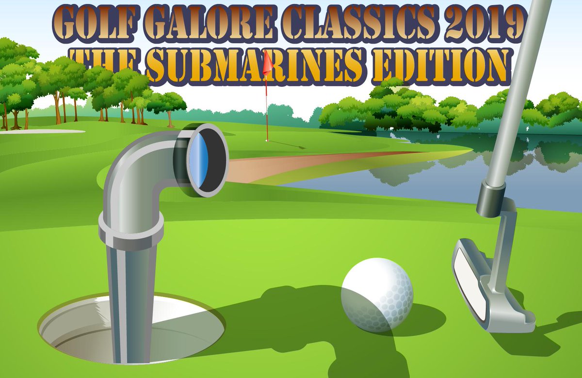GolfGalore's tweet photo. The GolfGalore Classics 2019: The Submarines Edition | zaterdag 6 april 2019 | Golfclub Midden-Brabant | Esbeek

Aanmelden via redactie@golfgalore.nl

#GolfGalore #GolfGaloreClassics #golfgaloreclassics2019 #submarines #uboot #duikboot #fore https://t.co/y3CSxgpEQT