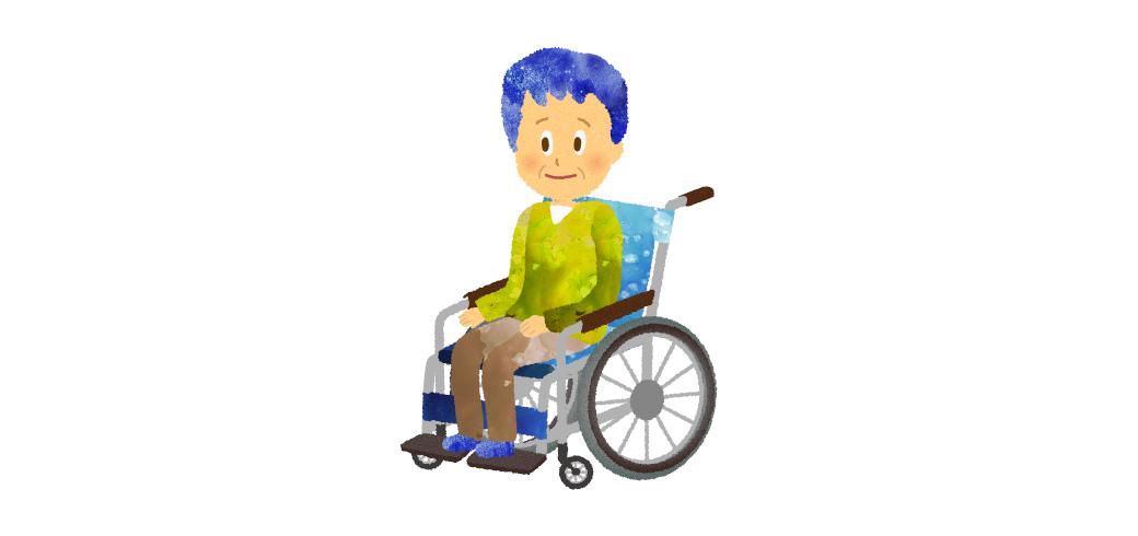 無料イラスト素材集 イラストのっく 新作 車椅子に乗っている男性のイラスト テイストの揃った無料イラスト素材 イラストのっく はこちらから T Co Axzz4a7hp9 フリー素材 イラスト 商用無料 背景透過png 車椅子 医療 介護 年配の