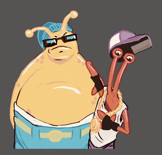 New <a href="/toejamandearl/">ToeJam & Earl</a> out tomorrow, but I’ll have to be patient as I’ve ordered the <a href="/LimitedRunGames/">Limited Run Games</a> physical edition. 😥

In the meantime here’s a quick doodle of the lads.
