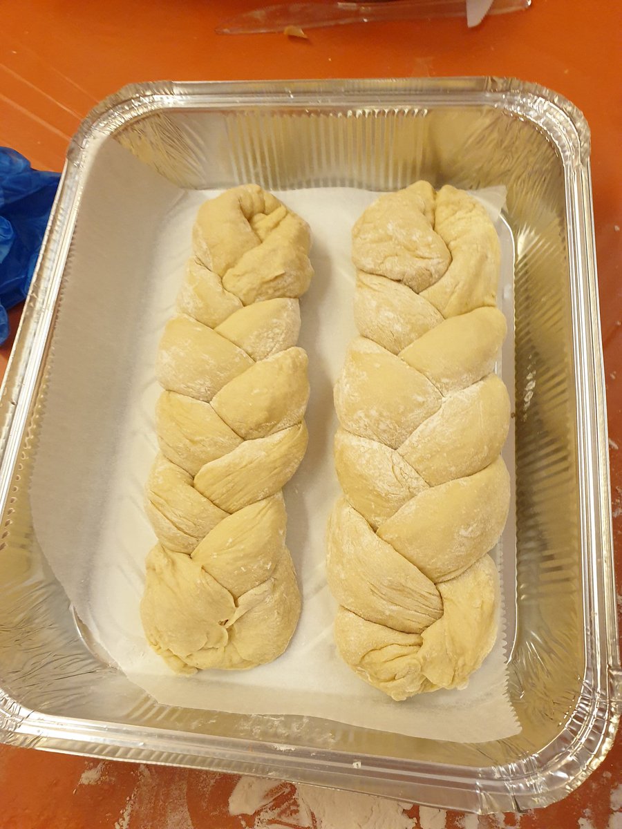 CalderwoodLodge's tweet photo. Our staff table and some of our creations at last night's Challah Bake at Giffnock Synagogue #ShabbatUK #challahmake #youreallwelcome #shabbatukshalom #challahbake https://t.co/B14oqwi5cF