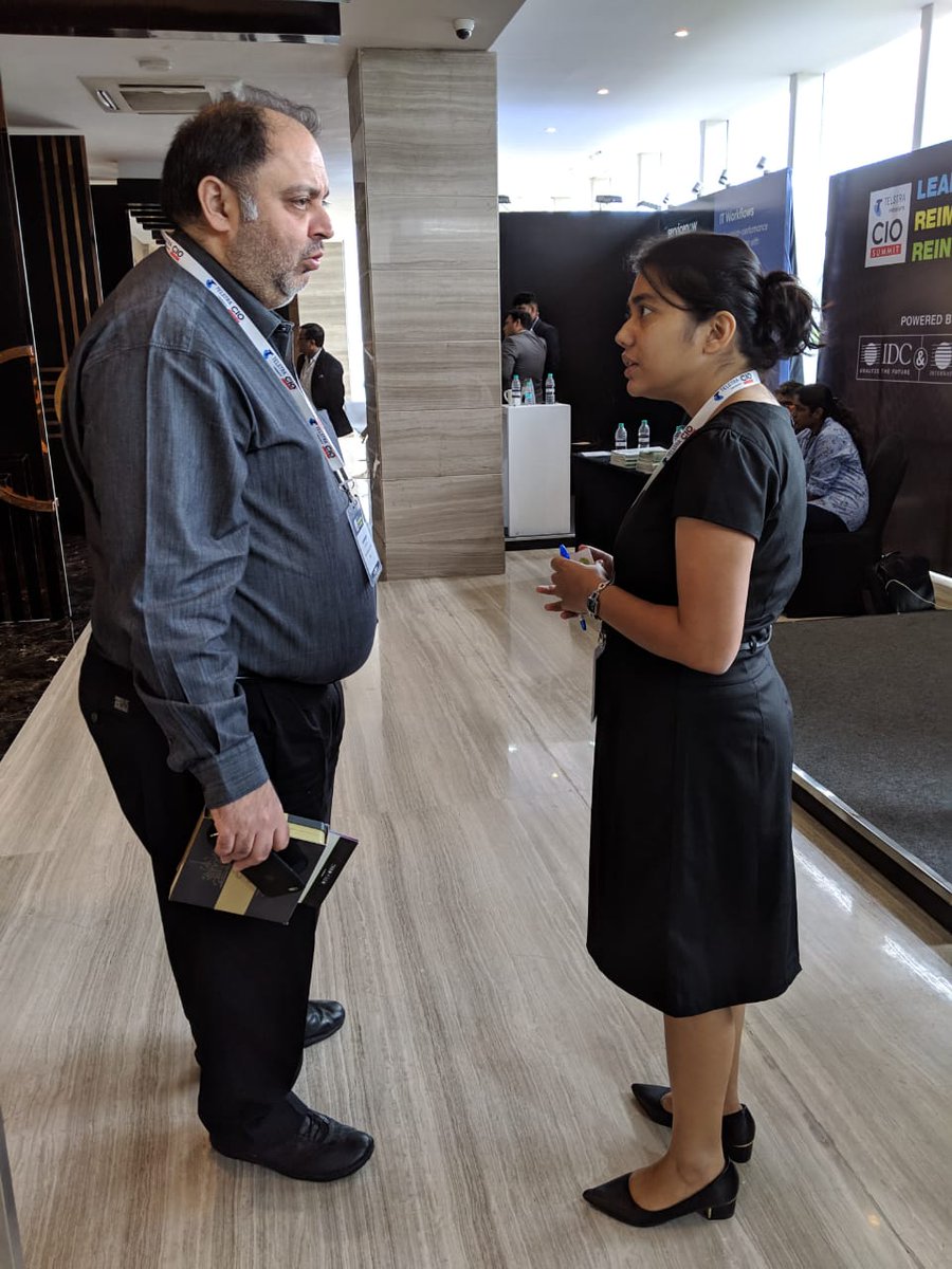 Monocept's tweet photo. Highlights from Day 1 at @IDCInd #ciosummit2019.Thank You everyone, for sharing your valuable insights. @IDGWorld @CIOin @CIOonline #SolvingX #DigitalTransformation with @ragpras1 @roop_monocept @GangadharBH and @IamManavG https://t.co/EtQssQ9OSq