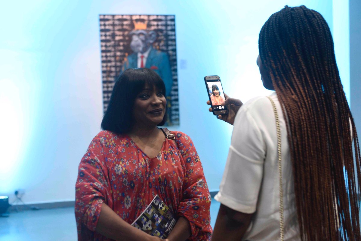 ArtHouseContemp's tweet photo. #swipeleft to see moments from the just concluded #AffordableArtAuction. Check out our Facebook page for more and tag a friend!⁣
⁣
Photography by Paul Odijie https://t.co/0oNUznuk9W