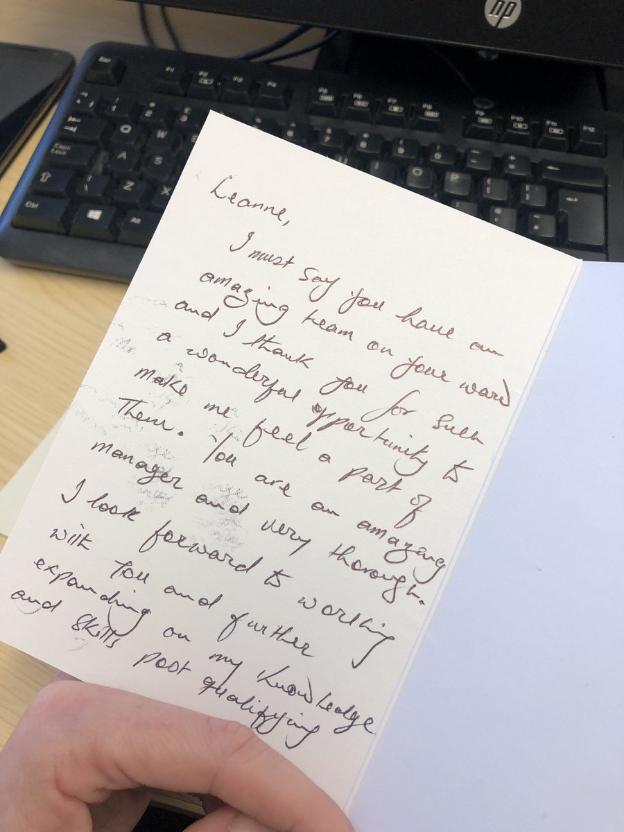 LeanneSCM's tweet photo. Lovely Feedback for team Poplar from one of our students! Thank you 😊. And well done keep up the hard work! #Supportingstudentnurses #Amazingmentors #proudtobepartofteampoplar @LukePoplar @Hazel_ParkHouse @nigelparkhouse1 https://t.co/dirmrXiMbC
