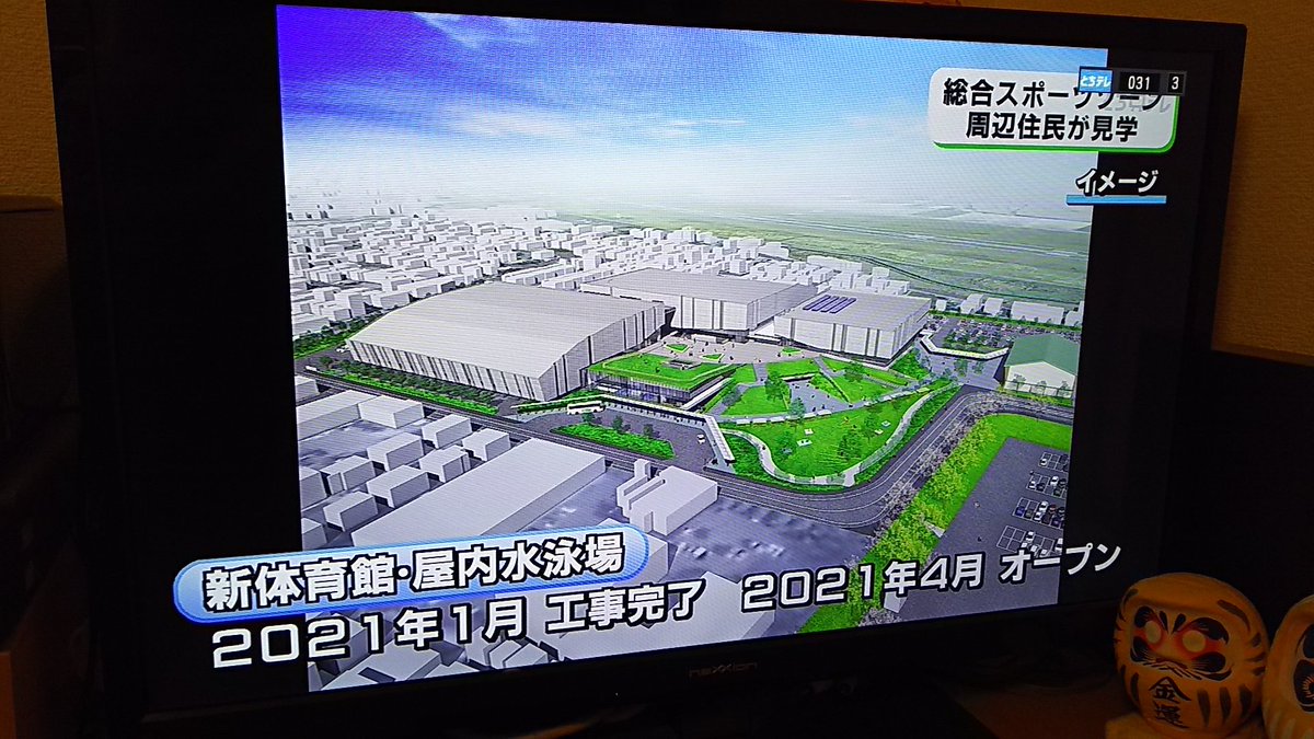 のぶ のぶ屋 A Twitter とちぎテレビ夜の情報番組 宇都宮 市西川田に整備中の栃木県総合スポーツゾーン 工事状況を地域住民に説明会と見学 いつものスタジアムでなく東エリアで体育館や屋内プールの場所 進捗状況は１５ くらいで予定どーりらしい ２０２１年１月