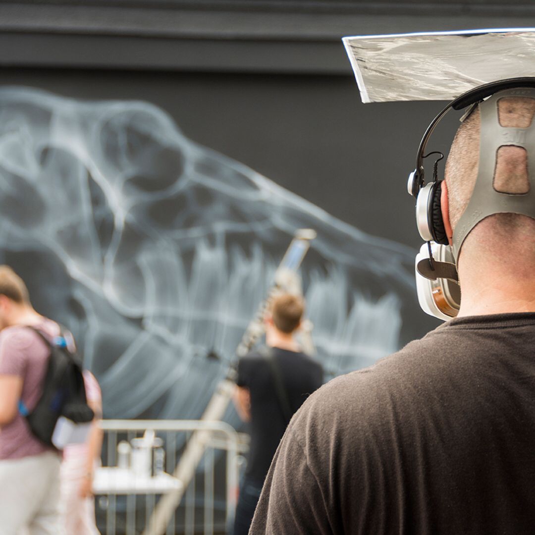 Upfest's tweet photo. The ever inspiring X-ray master @theSHOK1 #upfest2016 π·: Carolyn Eaton https://t.co/7eH30CFeXs