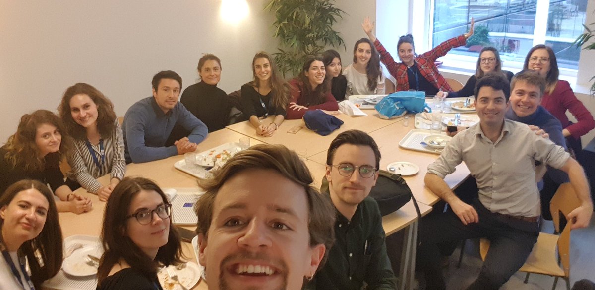 Being an @europeaid trainee has been amazing! It meant sharing ideas, moments, coffees, lunches and a lot of fun with awesome people who believe in #Europe and in its values! Thanks to all of you! #DEVCO #BlueBookTraineeship #EuropeanGeneration