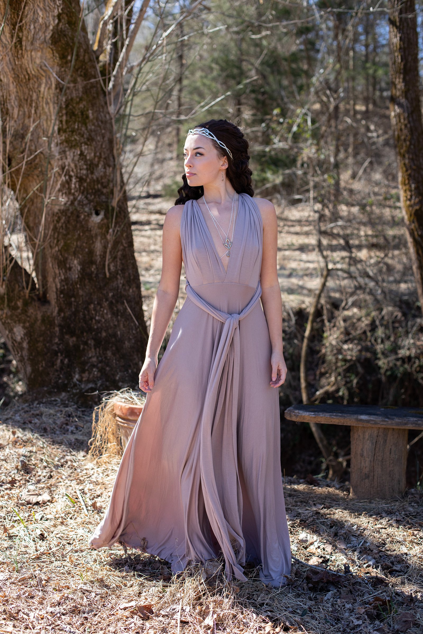 Twobirds ginger hot sale convertible maxi dress