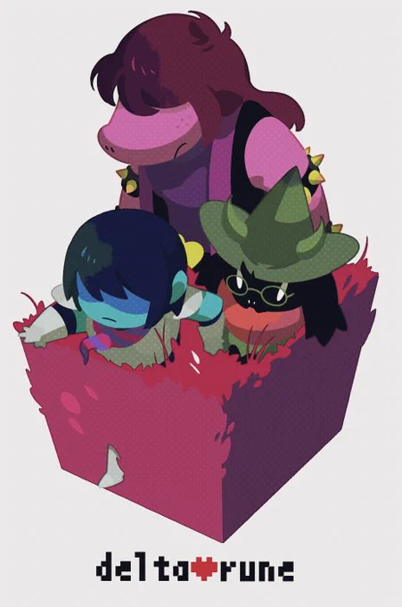#deltarune
デルタルゥン…Switch版配信おめでとう??? 