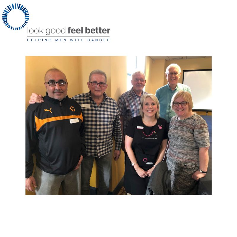 lgfbuk's tweet photo. We want to share this lovely photo with you from a wonderful men’s Workshop which took place last week in #Wolverhampton – it was great to hear you all enjoyed it! #lgfbmen #skincare #cancersupport #confidenceboost #TBT https://t.co/9O59ICu8D9