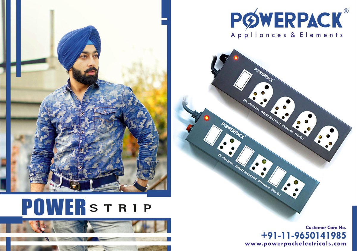 Powerpack2017's tweet image. POWERPACK Appliances Manufacturer for #powerstrip #Electronics products in Kirti Nagar New Delhi n for more details visit powerpackelectricals.com #electricalsocket #SwitchSocket #powerboard #extensionSocket #electrical #socket #extensions #cordsets #powerplug #plug #multiplug