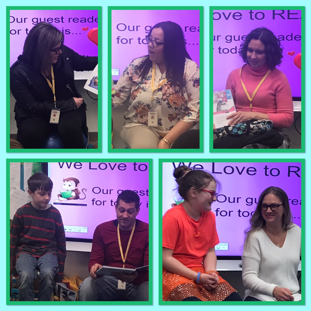 Thank you to all the Mystery Guest Readers that popped in this week to read to our class!  #RicheyProud #WeAreRedClay #WeLoveToRead!