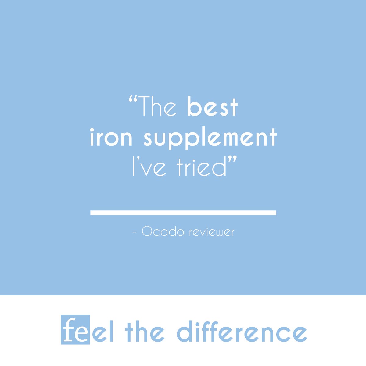 blueiron_'s tweet photo. Blueiron is quickly becoming the go-to iron supplement for so many people! Great taste and gentle on the stomach #supplements #tired #review #productreview https://t.co/LN5acumIWG