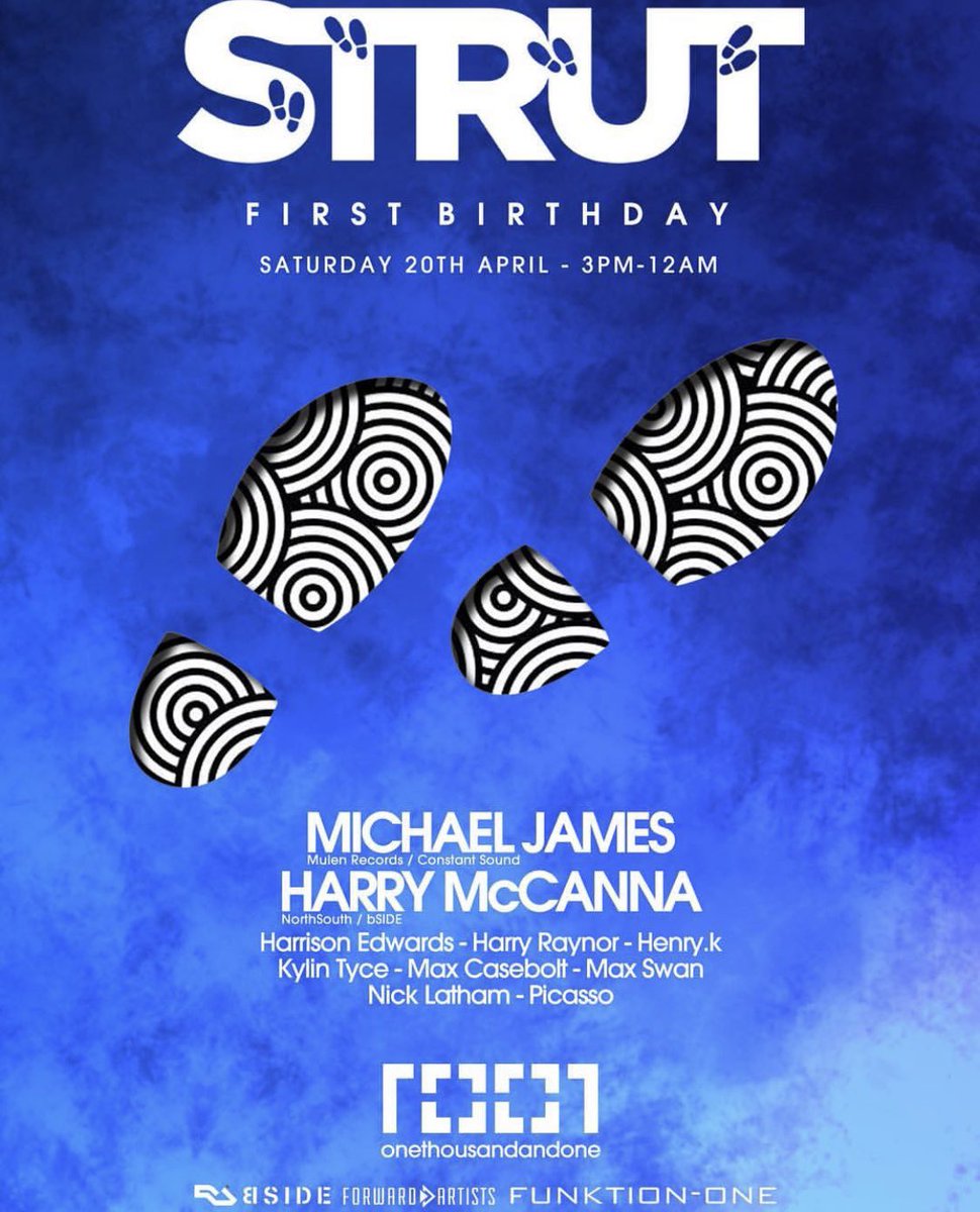 Early birds are officially SOLD OUT ⚠️

Grab first release:

residentadvisor.net/events/1228187

Strut LDN
20th April
Cafe 1001

See you pon de dance floor 💃🏼