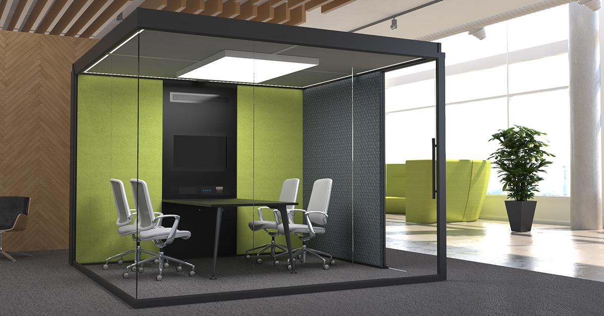 Boss_Design's tweet photo. Infinity is perfect for team #collaboration, formal #meetings &amp; for employees to rest &amp; escape from a busy #work environment. Discover our latest #pod innovation here https://t.co/HQKo99PF1K https://t.co/GZxrt1FL4I
