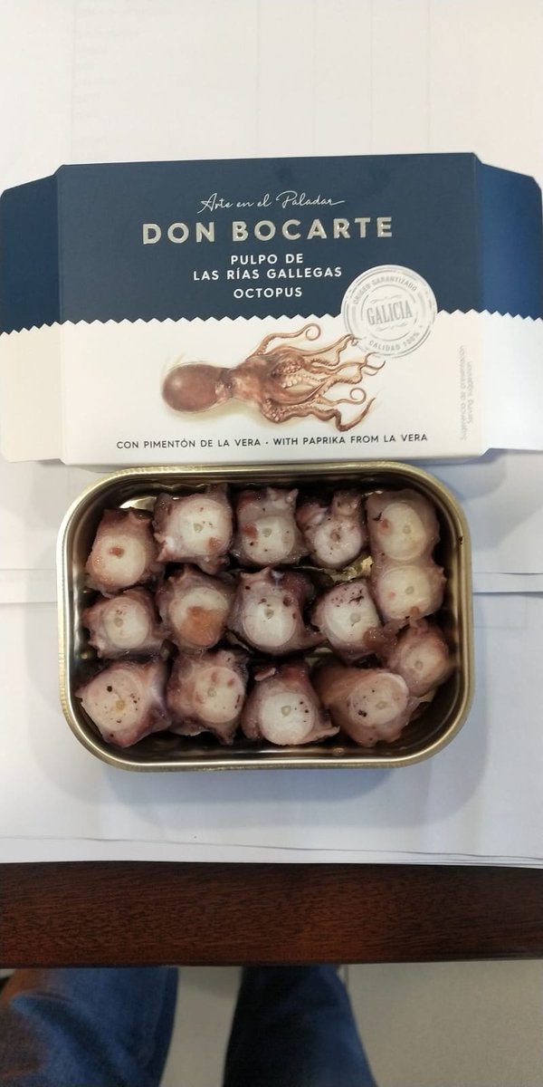 <a href="/donbocarte/">Don Bocarte</a> en breve lanzamos un nuevo producto al mercado: Pulpo de las rías gallegas con pimentón de la vera.