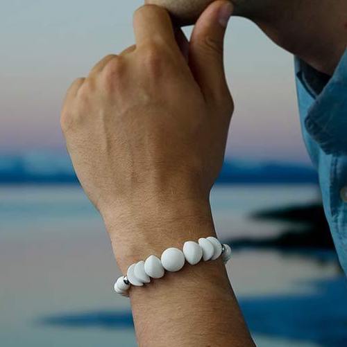 thisisvanacci's tweet image. Shine bright day and night with the Vanacci Nightfall Luna Bracelet.

This gleaming piece is made up of crisp white howlite stones that follow the sequence of the moon, from crest to full and back again. 

Shop the full Vanacci range of bracelets: vanacci.com/collections/va…