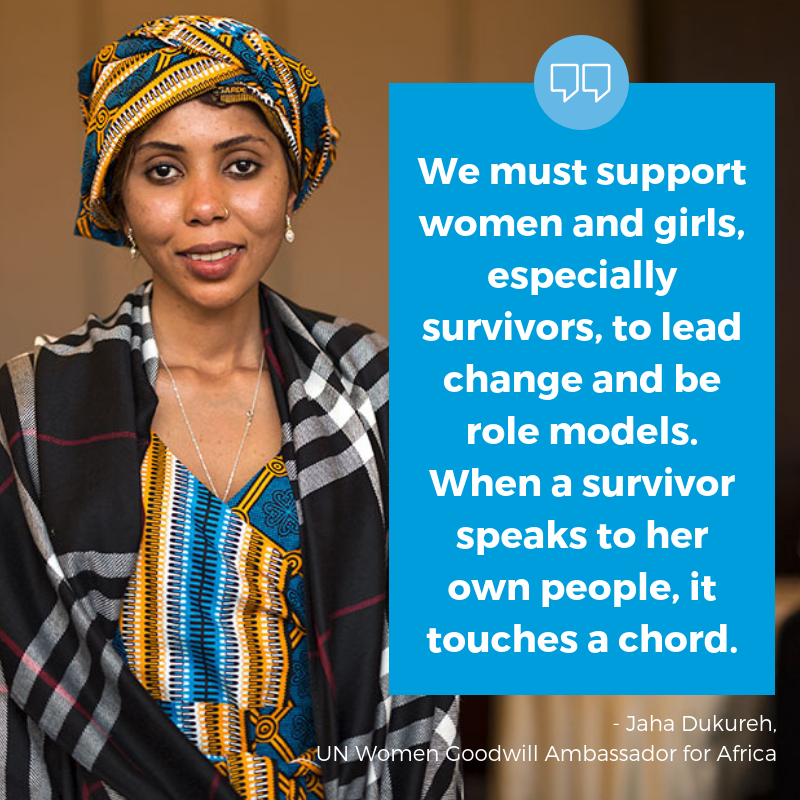 unwomenchief's tweet photo. +650 million child brides
+200 million FGM survivors
Many of them migrants &amp; refugees.
Our @UN_Women Goodwill Ambassador @JahaENDFGM shares how to address their particular vulnerabilities. https://t.co/ym3zV6nf26 https://t.co/bJjQCVyWHF
